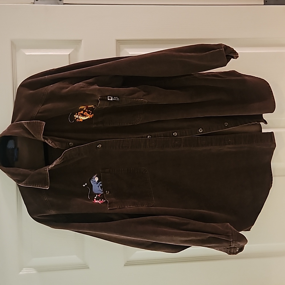 Pooh courdory button down
